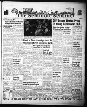 The Seminole Sentinel (Seminole, Tex.), Vol. 47, No. 8, Ed. 1 Thursday, January 21, 1954