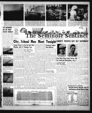 The Seminole Sentinel (Seminole, Tex.), Vol. 46, No. 33, Ed. 1 Thursday, July 16, 1953