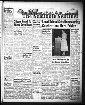 The Seminole Sentinel (Seminole, Tex.), Vol. 47, No. 47, Ed. 1 Thursday, October 21, 1954