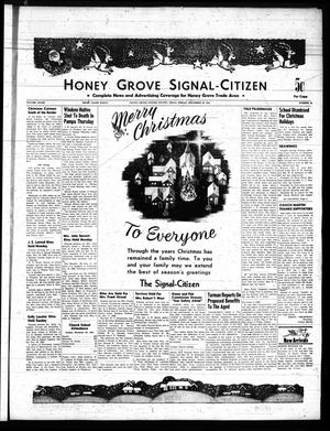 Honey Grove Signal-Citizen (Honey Grove, Tex.), Vol. 68, No. 51, Ed. 1 Friday, December 26, 1958