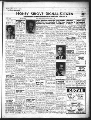 Honey Grove Signal-Citizen (Honey Grove, Tex.), Vol. 68, No. 32, Ed. 1 Friday, August 15, 1958