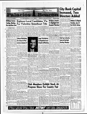 Palacios Beacon (Palacios, Tex.), Vol. 57, No. 3, Ed. 1 Thursday, January 16, 1964