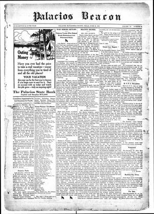 Palacios Beacon (Palacios, Tex.), Vol. 11, No. 22, Ed. 1 Friday, June 20, 1919