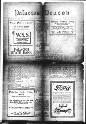 Palacios Beacon (Palacios, Tex.), Vol. 10, No. 10, Ed. 1 Friday, March 29, 1918