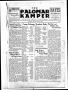 Primary view of The Palomar Kamper (Palacios, Tex.), Vol. 4, No. 6, Ed. 1 Saturday, July 22, 1922