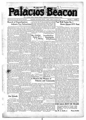 Palacios Beacon (Palacios, Tex.), Vol. 15, No. 32, Ed. 1 Friday, August 11, 1922