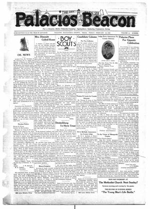 Palacios Beacon (Palacios, Tex.), Vol. 15, No. [8], Ed. 1 Friday, February 24, 1922