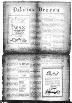 Palacios Beacon (Palacios, Tex.), Vol. 10, No. 20, Ed. 1 Friday, June 7, 1918