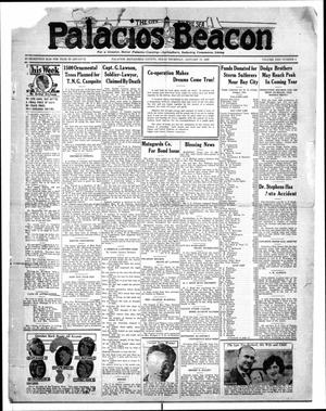 Primary view of object titled 'Palacios Beacon (Palacios, Tex.), Vol. 22, No. 3, Ed. 1 Thursday, January 17, 1929'.