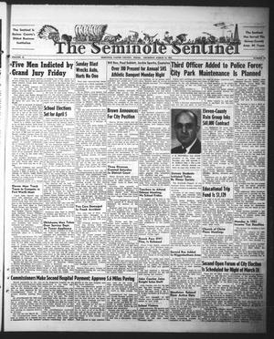 Primary view of object titled 'The Seminole Sentinel (Seminole, Tex.), Vol. 45, No. 15, Ed. 1 Thursday, March 13, 1952'.