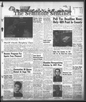 The Seminole Sentinel (Seminole, Tex.), Vol. 50, No. 8, Ed. 1 Thursday, January 17, 1957