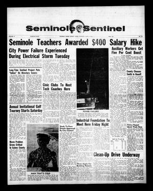 Primary view of object titled 'Seminole Sentinel (Seminole, Tex.), Vol. 61, No. 30, Ed. 1 Thursday, June 6, 1968'.