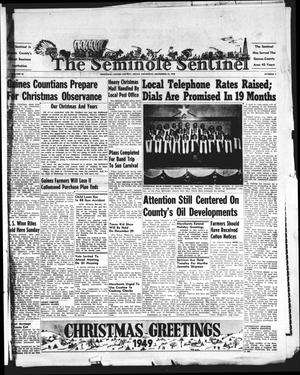 The Seminole Sentinel (Seminole, Tex.), Vol. 43, No. 3, Ed. 1 Thursday, December 22, 1949