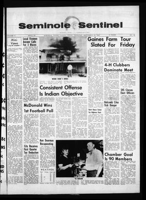 Seminole Sentinel (Seminole, Tex.), Vol. 61, No. 45, Ed. 1 Thursday, September 19, 1968