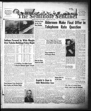 The Seminole Sentinel (Seminole, Tex.), Vol. 45, No. 43, Ed. 1 Thursday, September 25, 1952