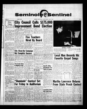 Primary view of object titled 'Seminole Sentinel (Seminole, Tex.), Vol. 61, No. 33, Ed. 1 Thursday, June 27, 1968'.