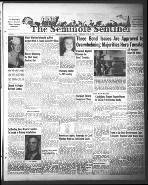 The Seminole Sentinel (Seminole, Tex.), Vol. 45, No. [29], Ed. 1 Thursday, June 19, 1952
