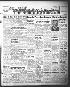 The Seminole Sentinel (Seminole, Tex.), Vol. 44, No. 43, Ed. 1 Thursday, September 27, 1951