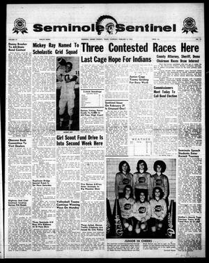 Primary view of object titled 'Seminole Sentinel (Seminole, Tex.), Vol. 61, No. 13, Ed. 1 Thursday, February 8, 1968'.