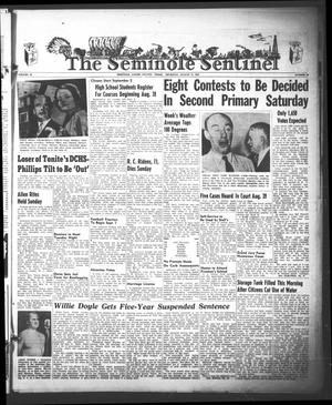 The Seminole Sentinel (Seminole, Tex.), Vol. 45, No. 38, Ed. 1 Thursday, August 21, 1952