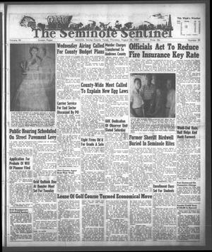 The Seminole Sentinel (Seminole, Tex.), Vol. 50, No. 39, Ed. 1 Thursday, August 22, 1957