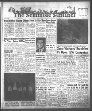 The Seminole Sentinel (Seminole, Tex.), Vol. 50, No. 51, Ed. 1 Thursday, November 14, 1957