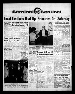 Seminole Sentinel (Seminole, Tex.), Vol. 61, No. 25, Ed. 1 Thursday, May 2, 1968