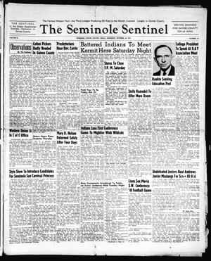 The Seminole Sentinel (Seminole, Tex.), Vol. 42, No. 46, Ed. 1 Thursday, October 20, 1949