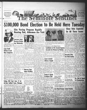 The Seminole Sentinel (Seminole, Tex.), Vol. 45, No. 28, Ed. 1 Thursday, June 12, 1952