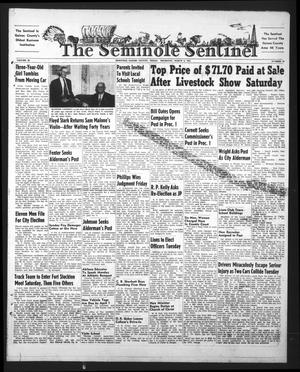 Primary view of object titled 'The Seminole Sentinel (Seminole, Tex.), Vol. 45, No. 14, Ed. 1 Thursday, March 6, 1952'.