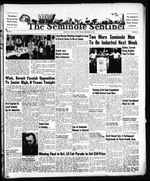 Primary view of The Seminole Sentinel (Seminole, Tex.), Vol. 43, No. 43, Ed. 1 Thursday, September 28, 1950