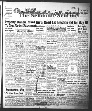 Primary view of object titled 'The Seminole Sentinel (Seminole, Tex.), Vol. 44, No. 19, Ed. 1 Thursday, April 12, 1951'.