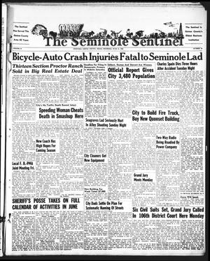 The Seminole Sentinel (Seminole, Tex.), Vol. 43, No. 28, Ed. 1 Thursday, June 15, 1950