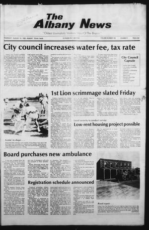 The Albany News (Albany, Tex.), Vol. 108, No. 9, Ed. 1 Thursday, August 18, 1983