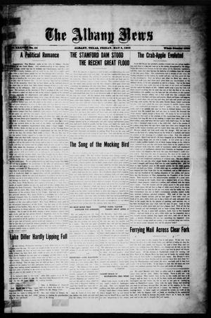 Primary view of object titled 'The Albany News (Albany, Tex.), Vol. 38, No. 44, Ed. 1 Friday, May 5, 1922'.