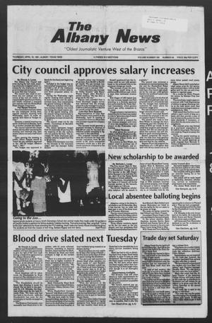 The Albany News (Albany, Tex.), Vol. 115, No. 45, Ed. 1 Thursday, April 18, 1991