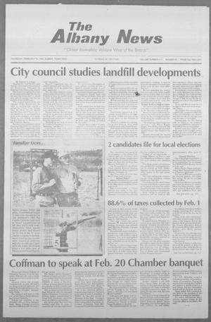The Albany News (Albany, Tex.), Vol. 117, No. 37, Ed. 1 Thursday, February 18, 1993