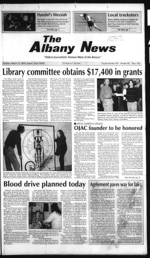 Primary view of object titled 'The Albany News (Albany, Tex.), Vol. 129, No. 42, Ed. 1 Thursday, March 17, 2005'.