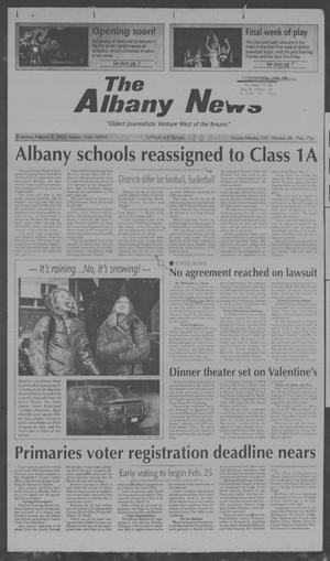 Primary view of object titled 'The Albany News (Albany, Tex.), Vol. 126, No. 36, Ed. 1 Thursday, February 7, 2002'.
