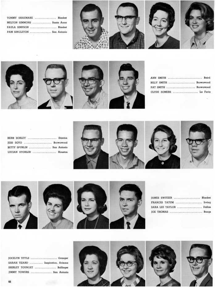 The Lasso, Yearbook of Howard Payne College, 1965