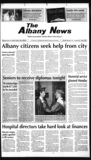 Primary view of object titled 'The Albany News (Albany, Tex.), Vol. 130, No. 52, Ed. 1 Thursday, May 25, 2006'.