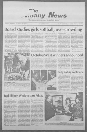 The Albany News (Albany, Tex.), Vol. 118, No. 20, Ed. 1 Thursday, October 21, 1993