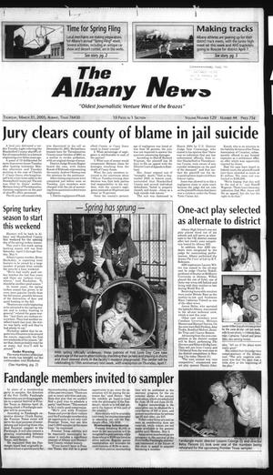 The Albany News (Albany, Tex.), Vol. 129, No. 44, Ed. 1 Thursday, March 31, 2005