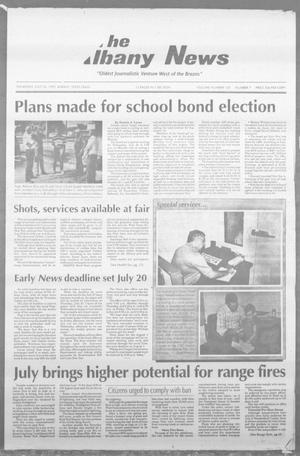 Primary view of object titled 'The Albany News (Albany, Tex.), Vol. 120, No. 7, Ed. 1 Thursday, July 20, 1995'.