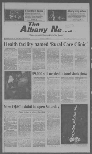 Primary view of object titled 'The Albany News (Albany, Tex.), Vol. 124, No. 34, Ed. 1 Thursday, January 20, 2000'.