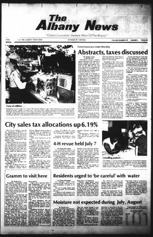 Primary view of object titled 'The Albany News (Albany, Tex.), Vol. 109, No. 4, Ed. 1 Thursday, July 12, 1984'.