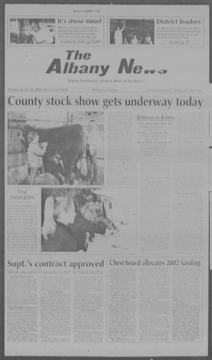 Primary view of object titled 'The Albany News (Albany, Tex.), Vol. 127, No. 33, Ed. 1 Thursday, January 23, 2003'.