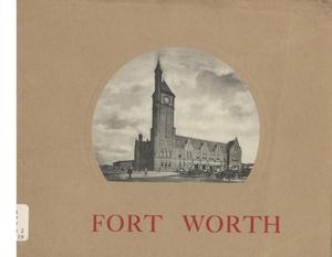 Primary view of object titled 'Souvenir of Fort Worth, Texas : photo-gravures'.