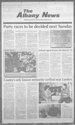 The Albany News (Albany, Tex.), Vol. 120, No. 40, Ed. 1 Thursday, March 7, 1996