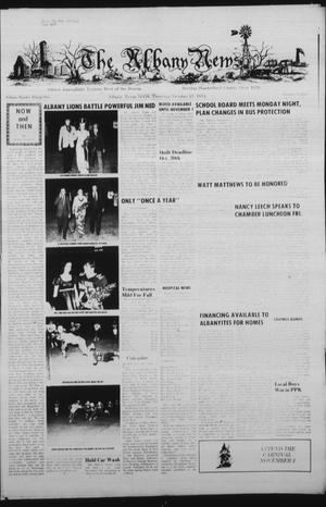 The Albany News (Albany, Tex.), Vol. 99, No. 16, Ed. 1 Thursday, October 17, 1974